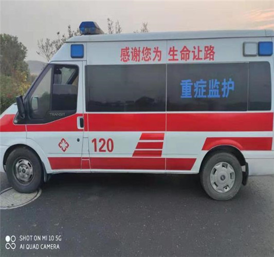 巴马救护车出租服务案例3